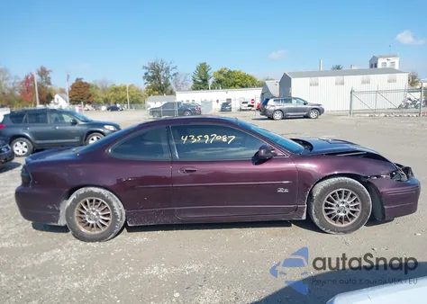 2002 Pontiac Grand Prix Gt from USA, damaged, VIN 1G2WP12K72F223697